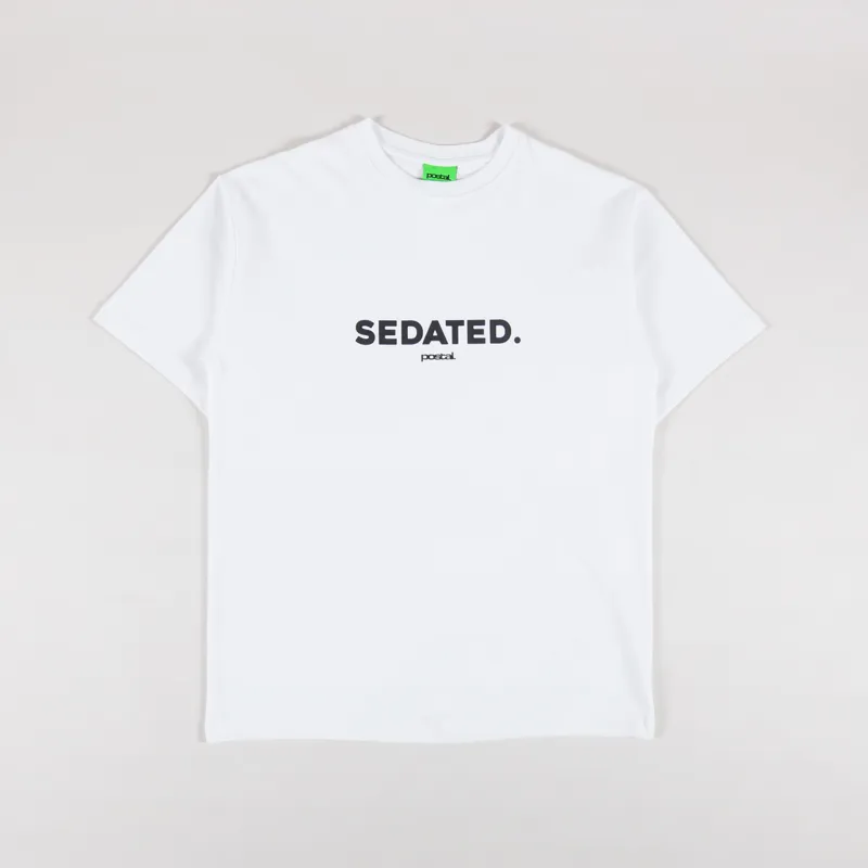 Postal Sedated T Shirt White