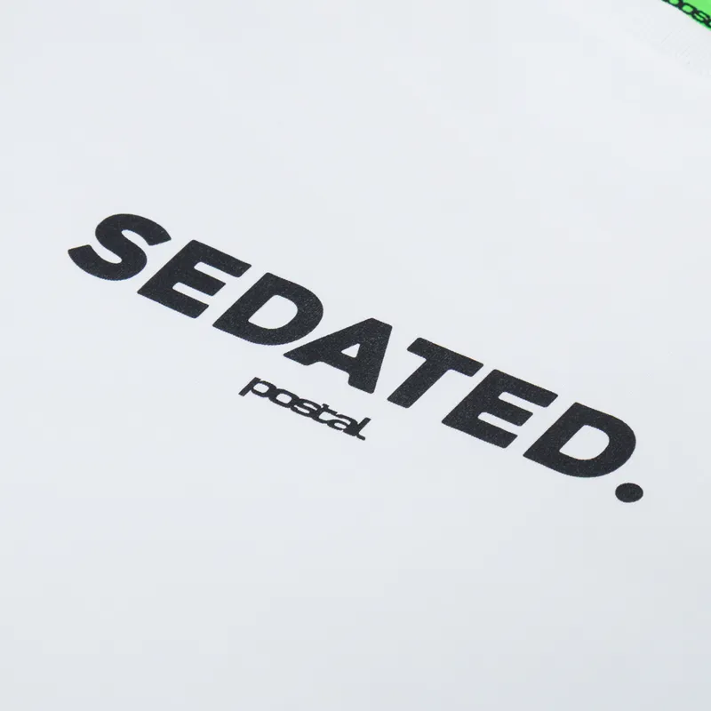 Postal Sedated T Shirt White-2
