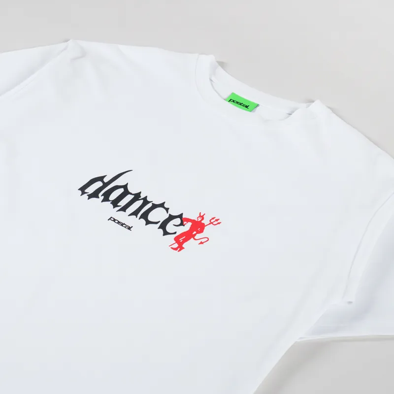 Postal Dance T Shirt White-1