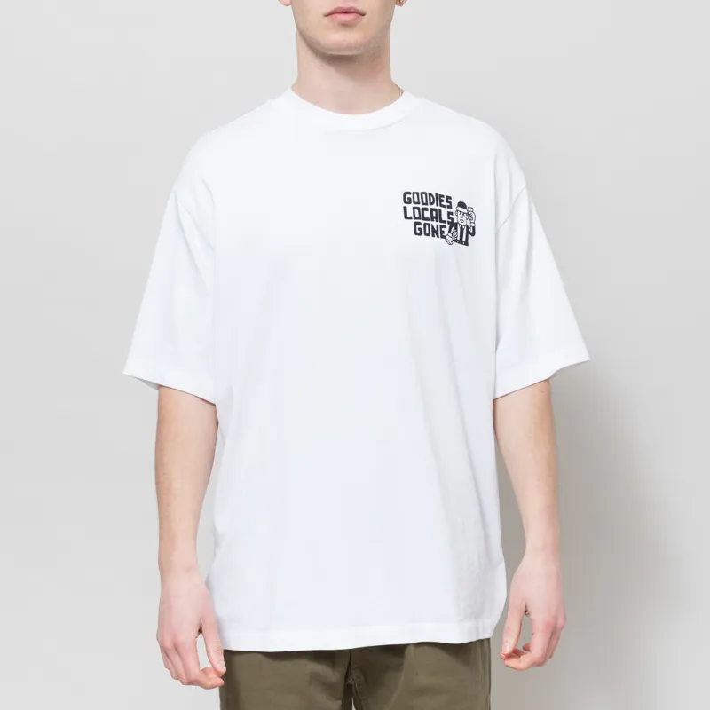 Goodies Sportive Prime Pitch Locals T Shirt White-1