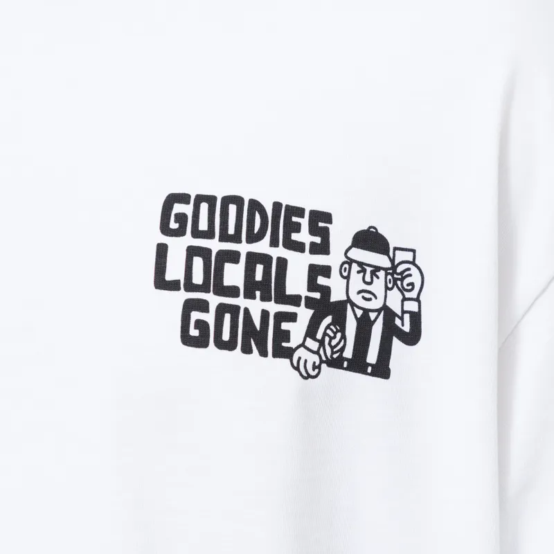 Goodies Sportive Prime Pitch Locals T Shirt White-4