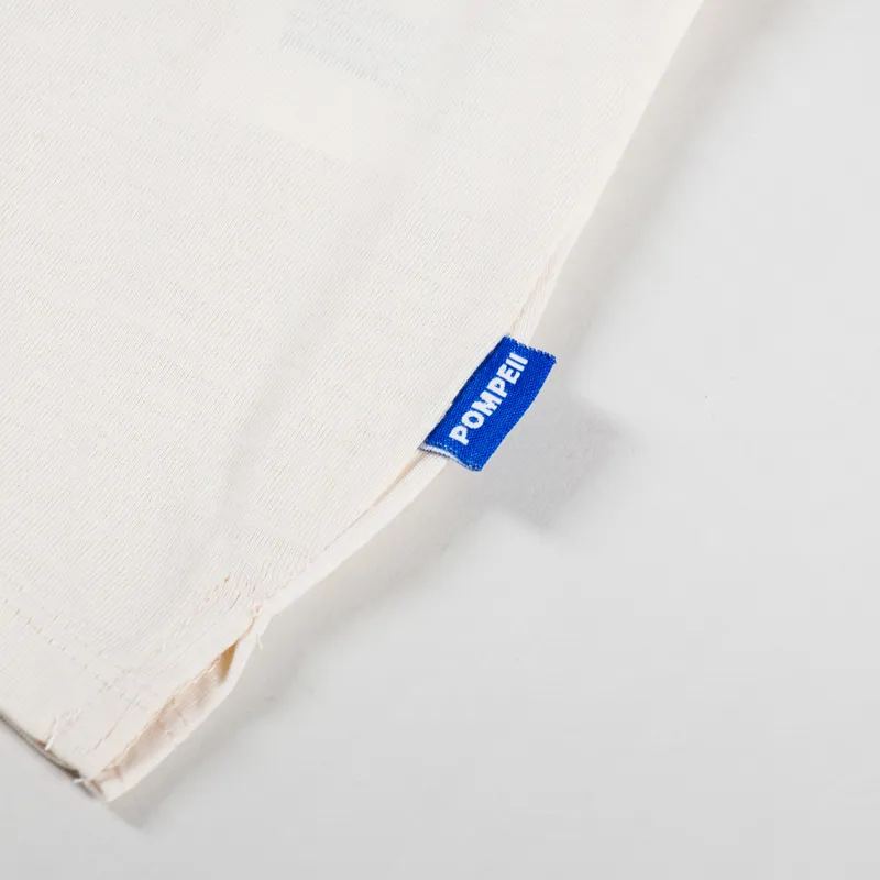 Pompeii X Pepsi Essentials T Shirt Cream-6