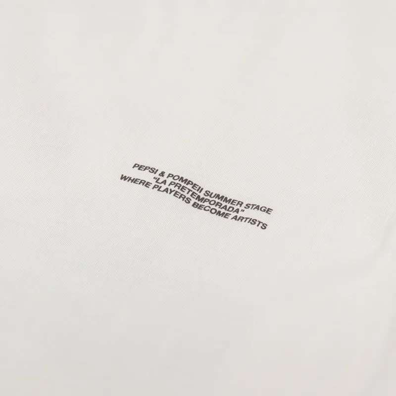 Pompeii X Pepsi Essentials T Shirt Cream-3