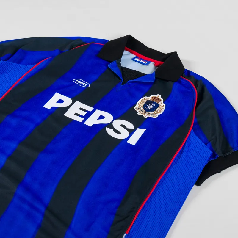 Pompeii x Pepsi Pre Season Football Shirt Blue-3