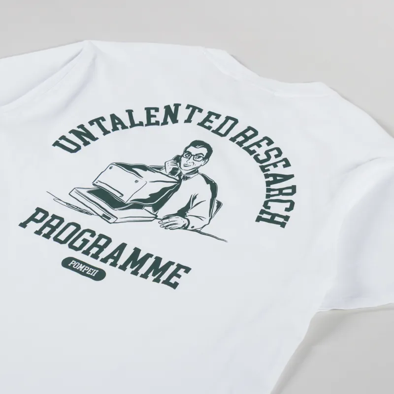 Pompeii Programme T Shirt White-2