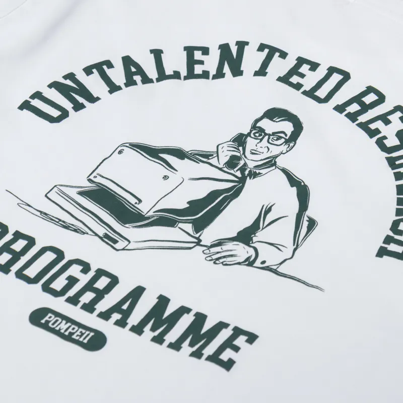 Pompeii Programme T Shirt White-4