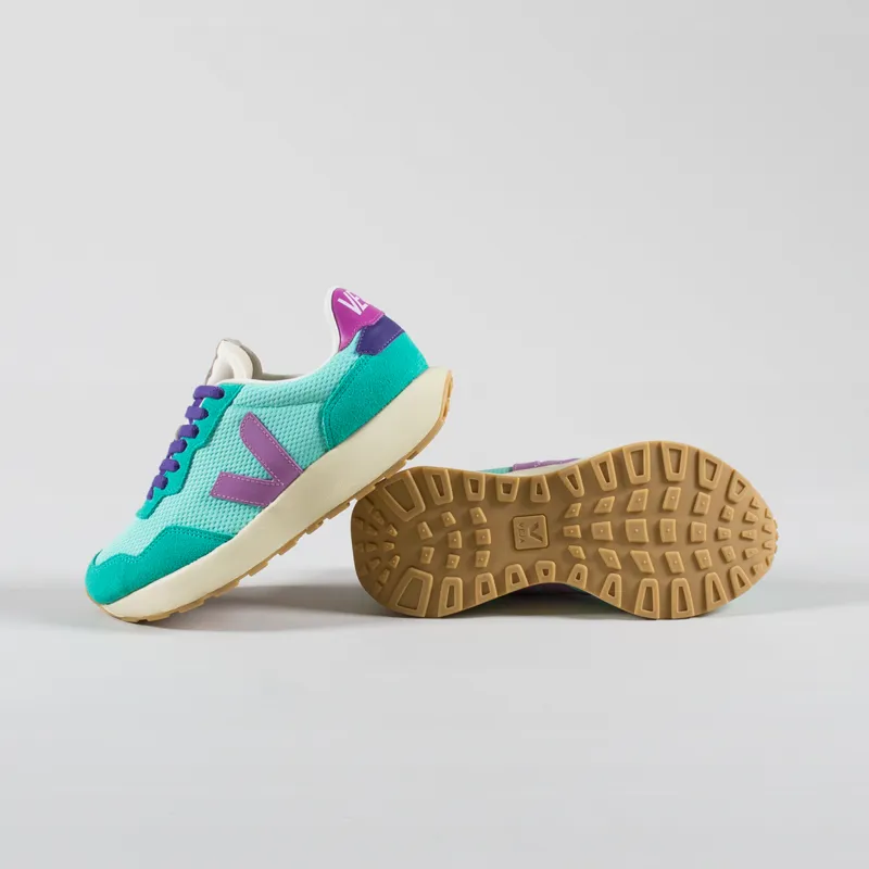Veja Womens Paulistana Alveomesh Shoe Turquoise Mulberry-4