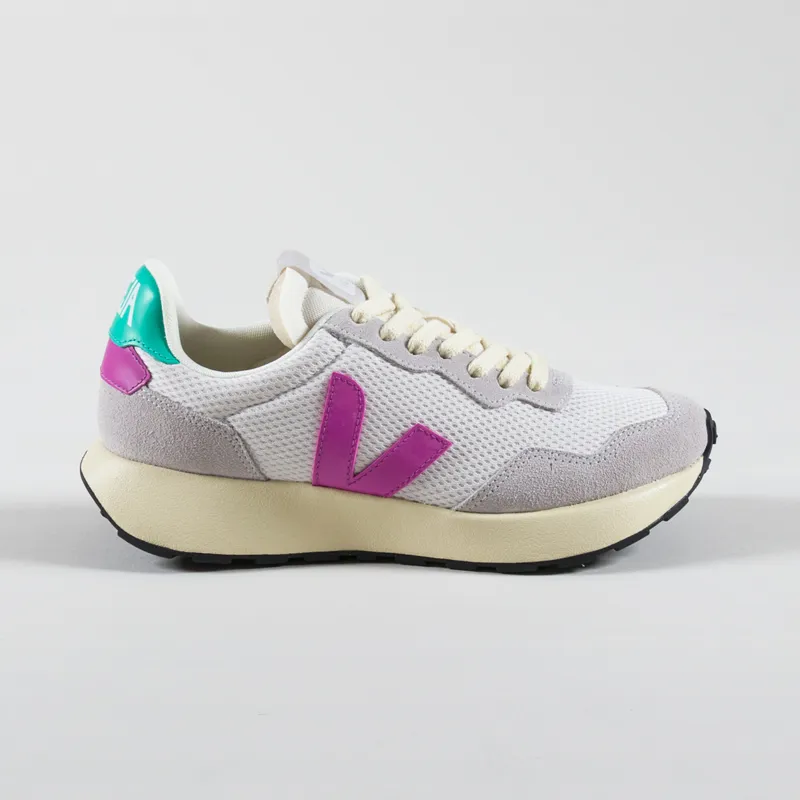 Veja Womens Paulistana Alveomesh Shoe Gravel Ultraviolet-1