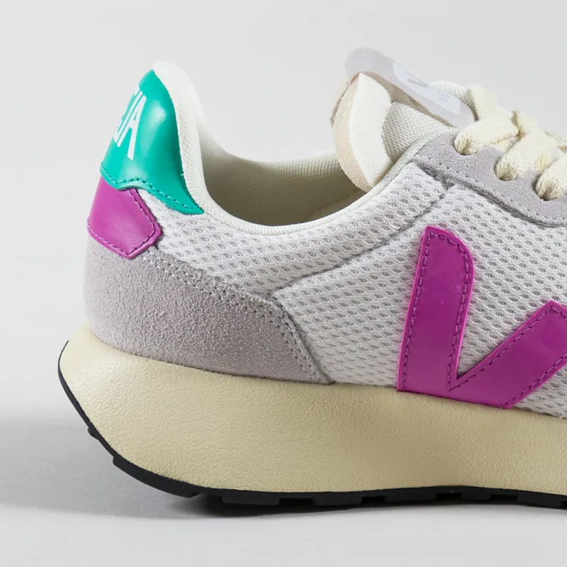 Veja Womens Paulistana Alveomesh Shoe Gravel Ultraviolet-3