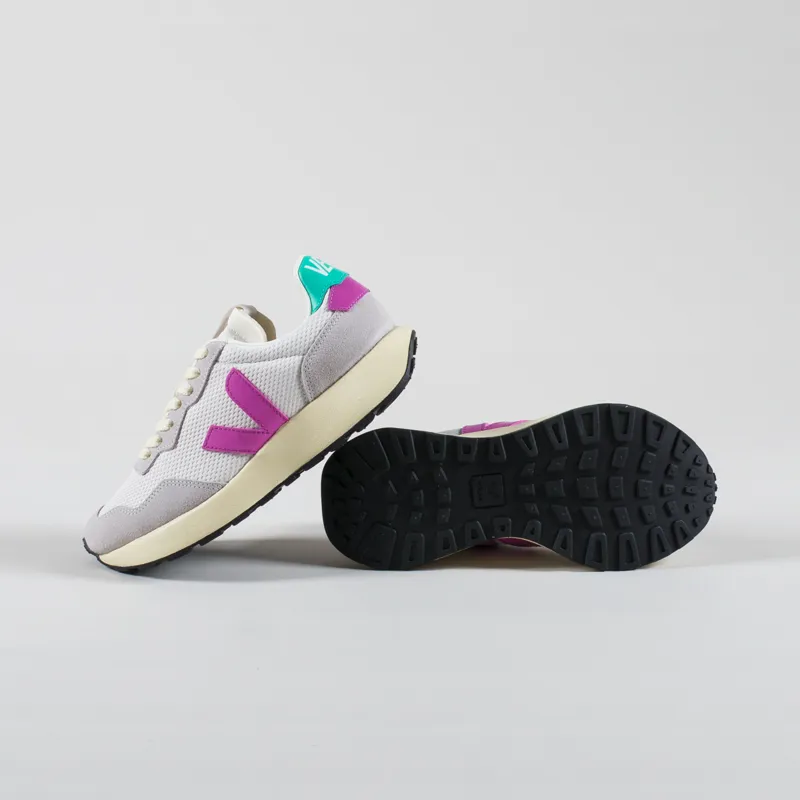 Veja Womens Paulistana Alveomesh Shoe Gravel Ultraviolet-2