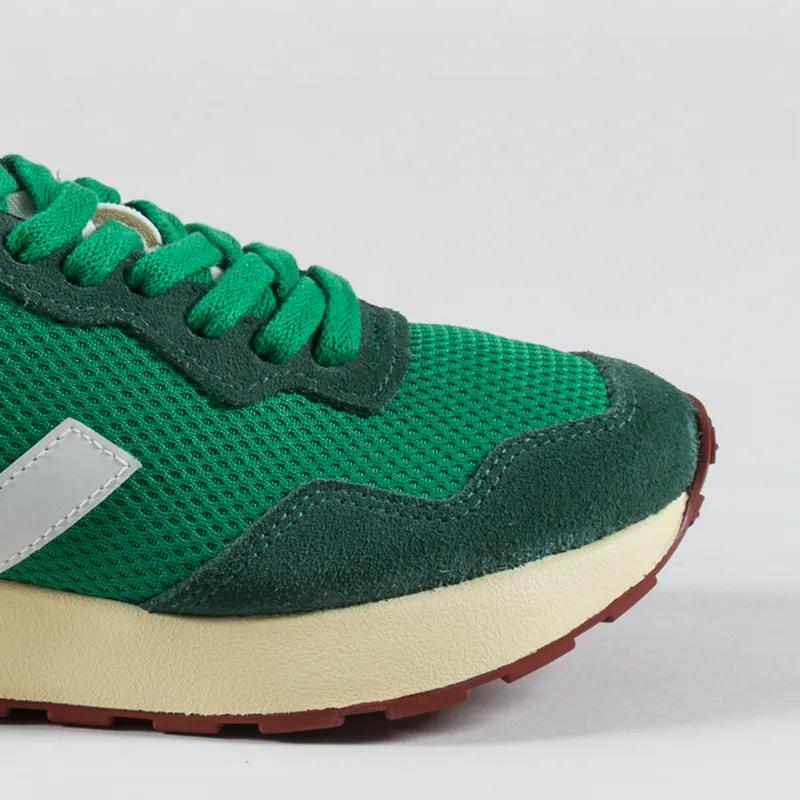 Veja Womens Paulistana Alveomesh Shoe Emeraude White-5