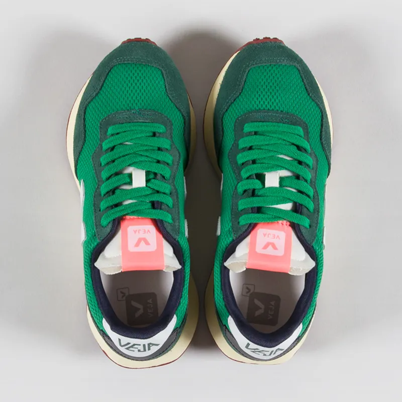 Veja Womens Paulistana Alveomesh Shoe Emeraude White-6