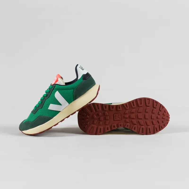 Veja Paulistana Alveomesh Shoe Emeraude White-3