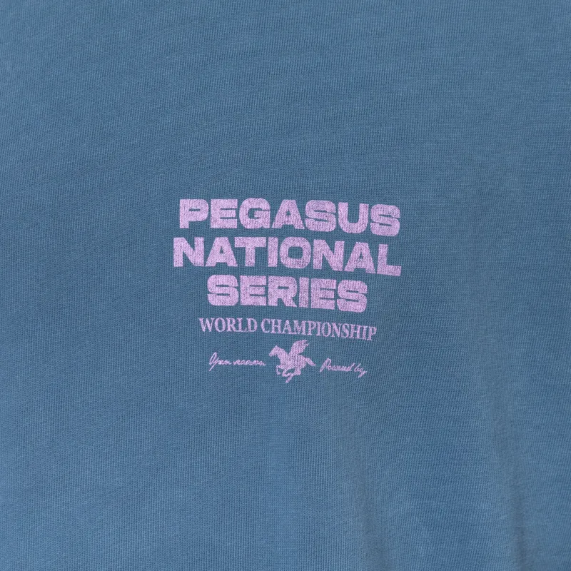 Goodies Sportive Pegasus Series T Shirt Blue Pink-8