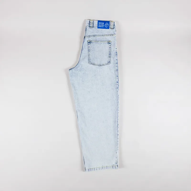 Polar Skate Co. Big Boy Jeans Light Blue OG Logo-2