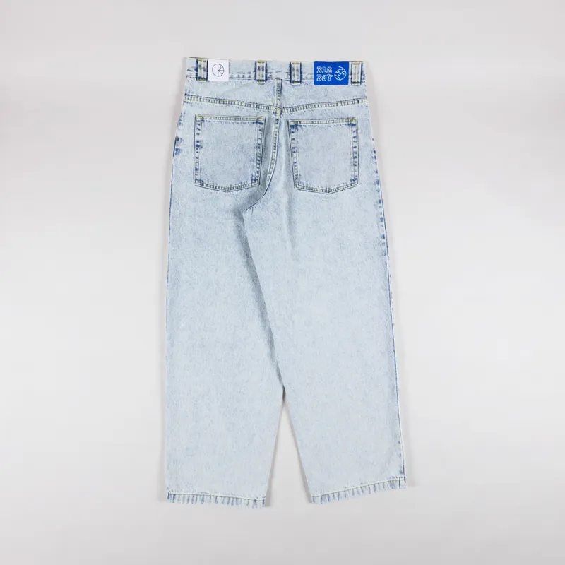 Polar Skate Co. Big Boy Jeans Light Blue OG Logo-1