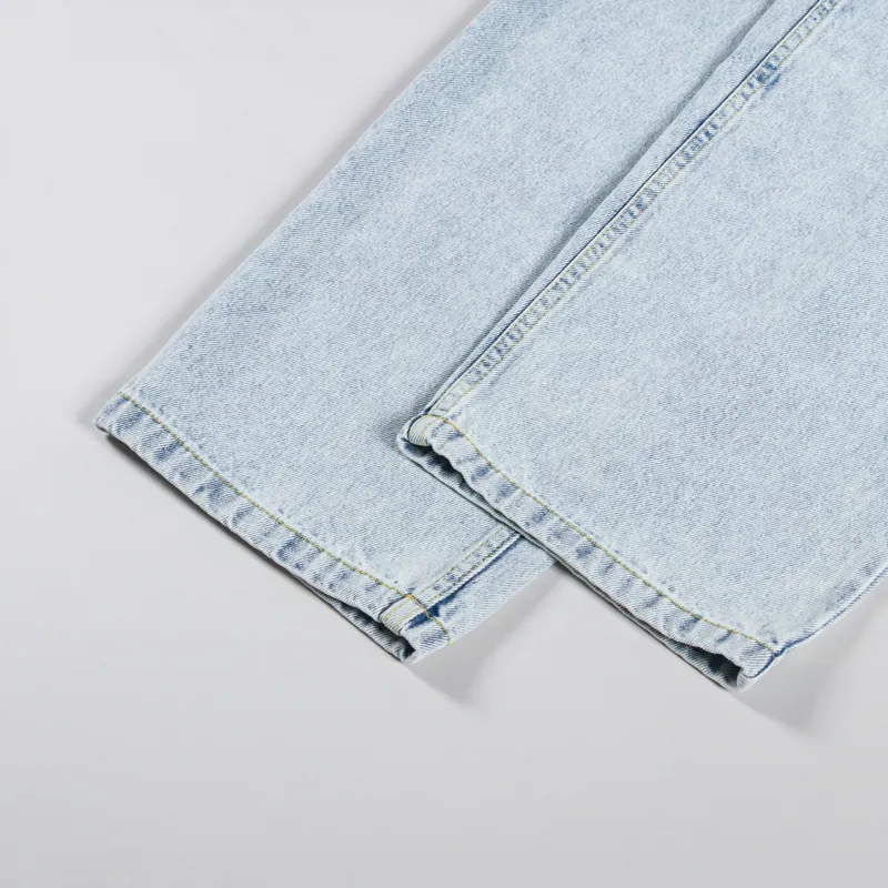 Polar Skate Co. Big Boy Jeans Light Blue OG Logo-6