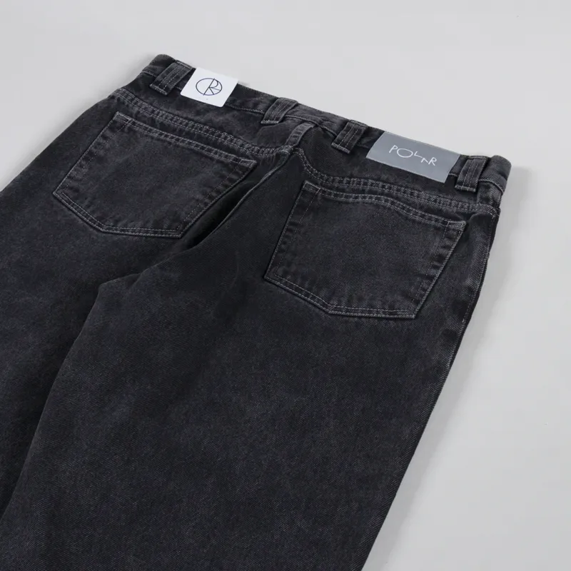 Polar Skate Co. 93 Pants Silver Black-3