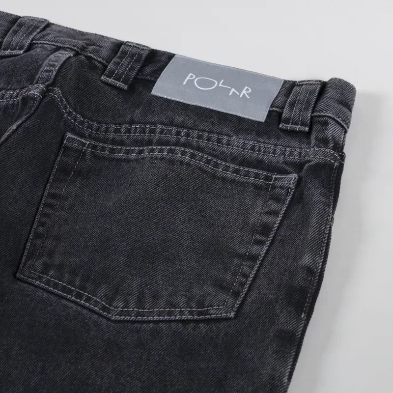 Polar Skate Co. 93 Pants Silver Black-10