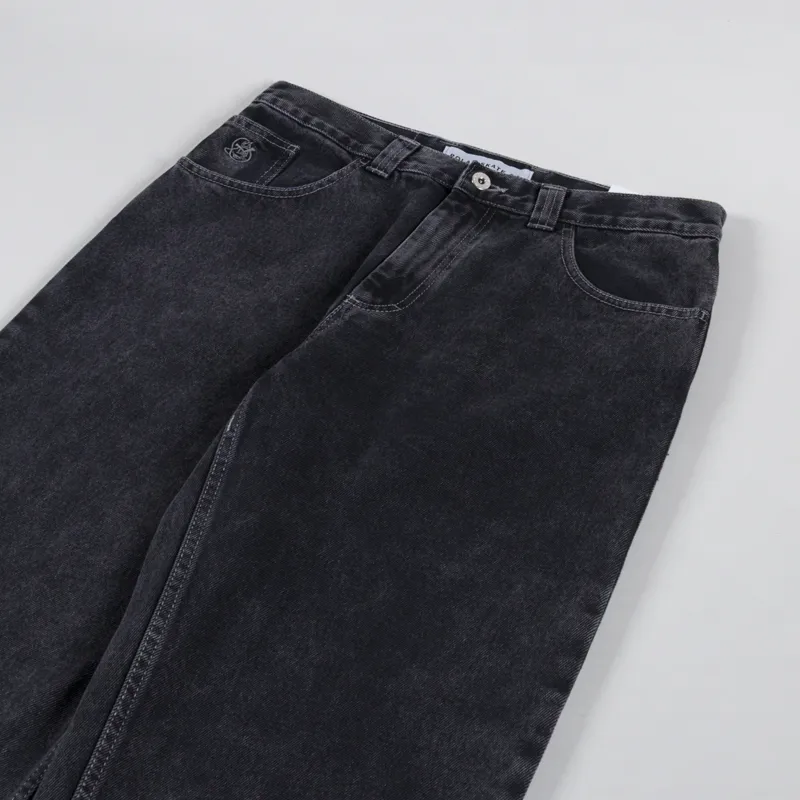 Polar Skate Co. 93 Pants Silver Black-4