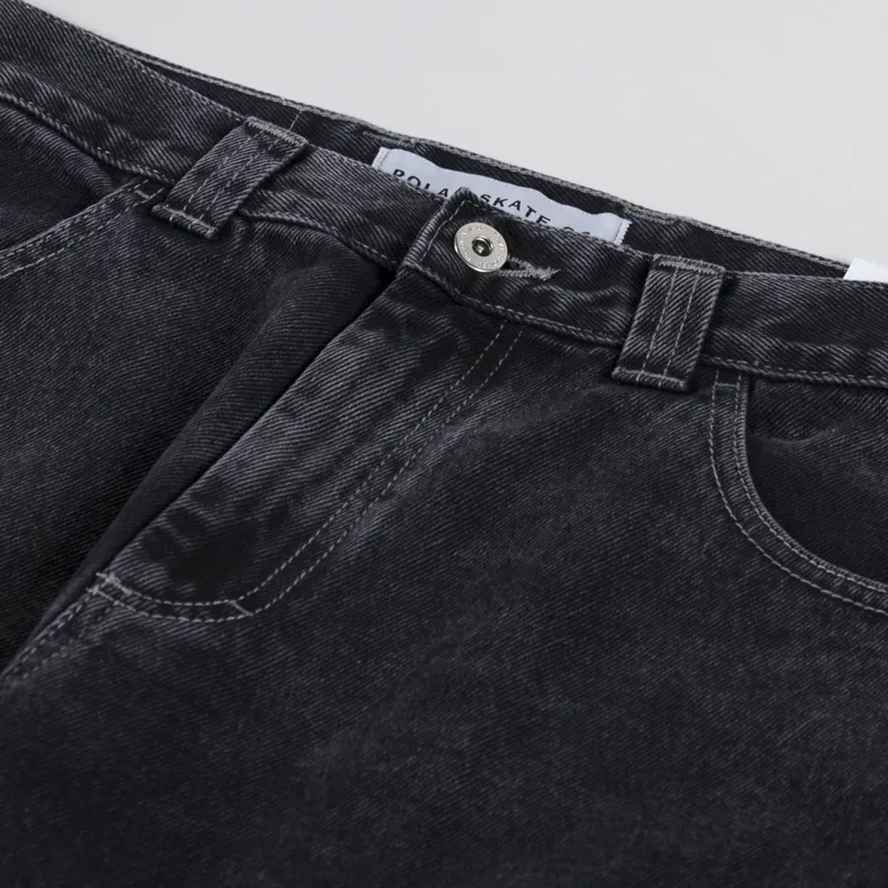 Polar Skate Co. 93 Pants Silver Black-7