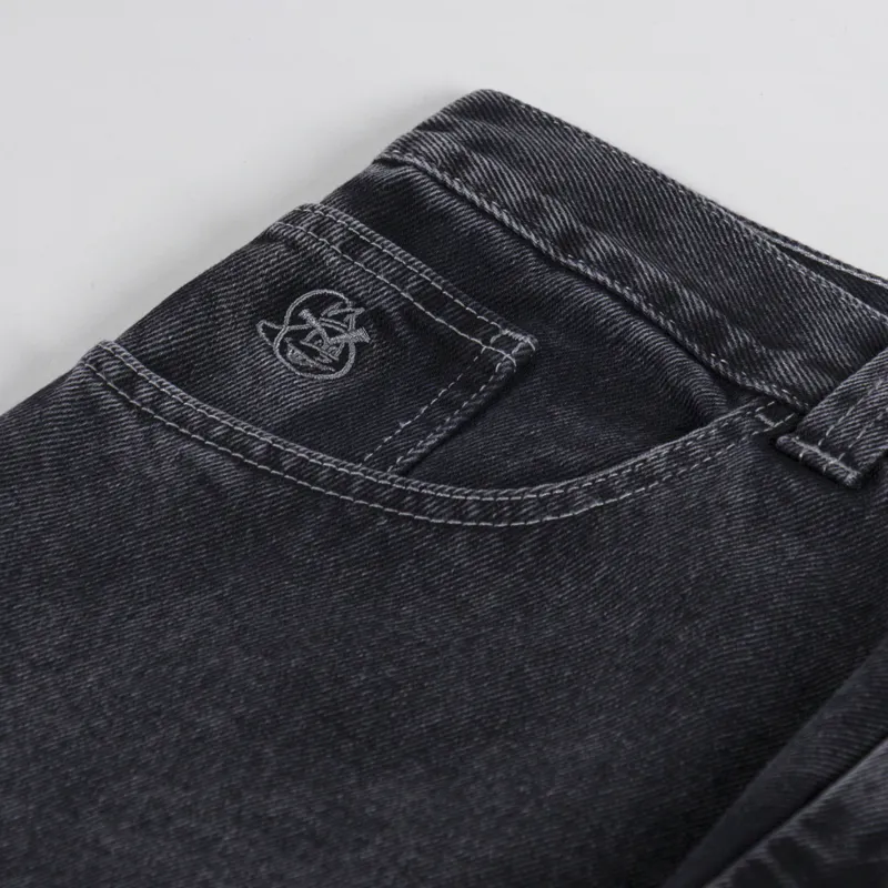 Polar Skate Co. 93 Pants Silver Black-8