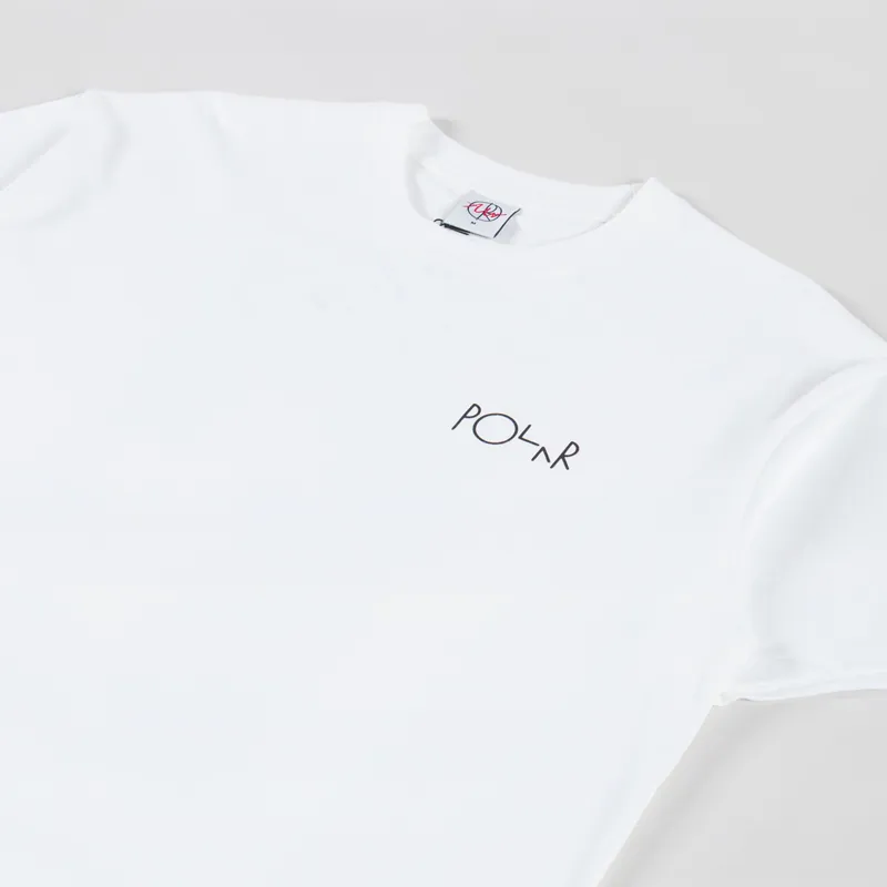 Polar Skate Co. No Complies Forever T Shirt White-3