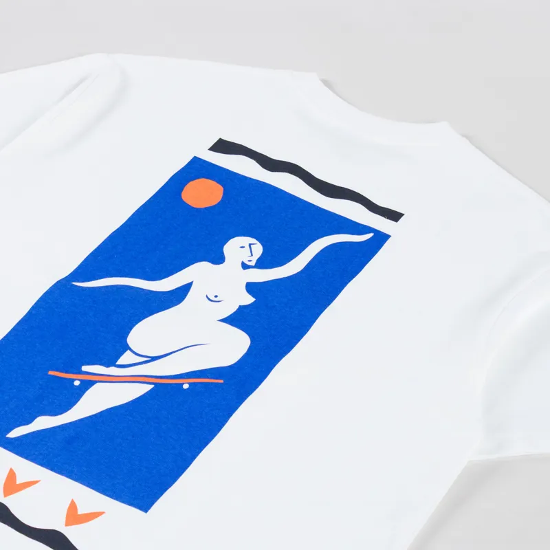 Polar Skate Co. No Complies Forever T Shirt White-2