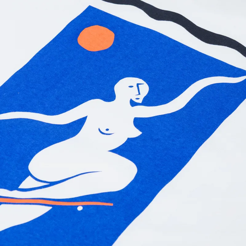 Polar Skate Co. No Complies Forever T Shirt White-4