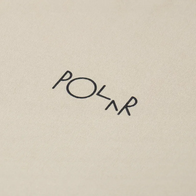 Polar Skate Co. No Complies Forever T Shirt Sand-5