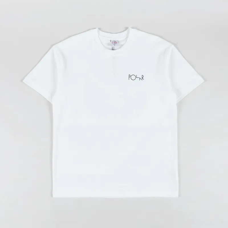 Polar Skate Co. Searching For Peace T Shirt White-1