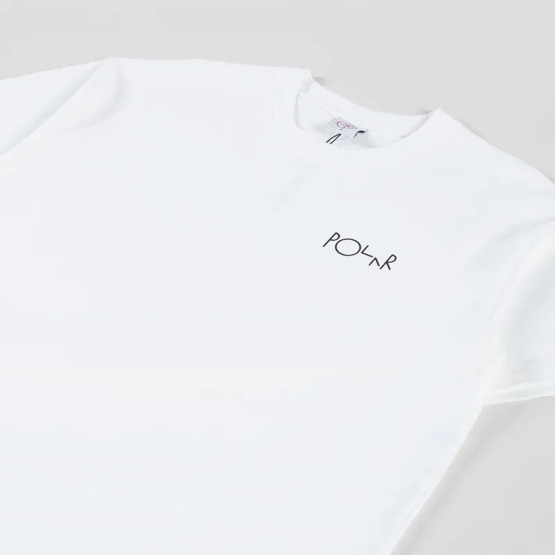 Polar Skate Co. Searching For Peace T Shirt White-3