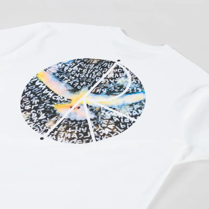 Polar Skate Co. Searching For Peace T Shirt White-2