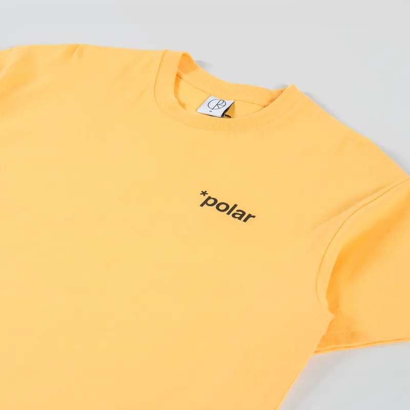 Polar Skate Co. Useless Wooden Dog T Shirt Yellow-3