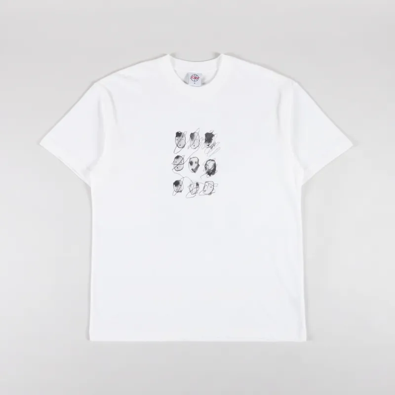 Polar Skate Co. Sequence T Shirt Cloud White-1