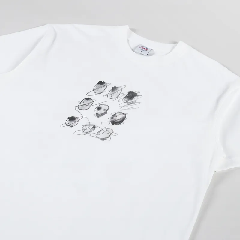 Polar Skate Co. Sequence T Shirt Cloud White-3