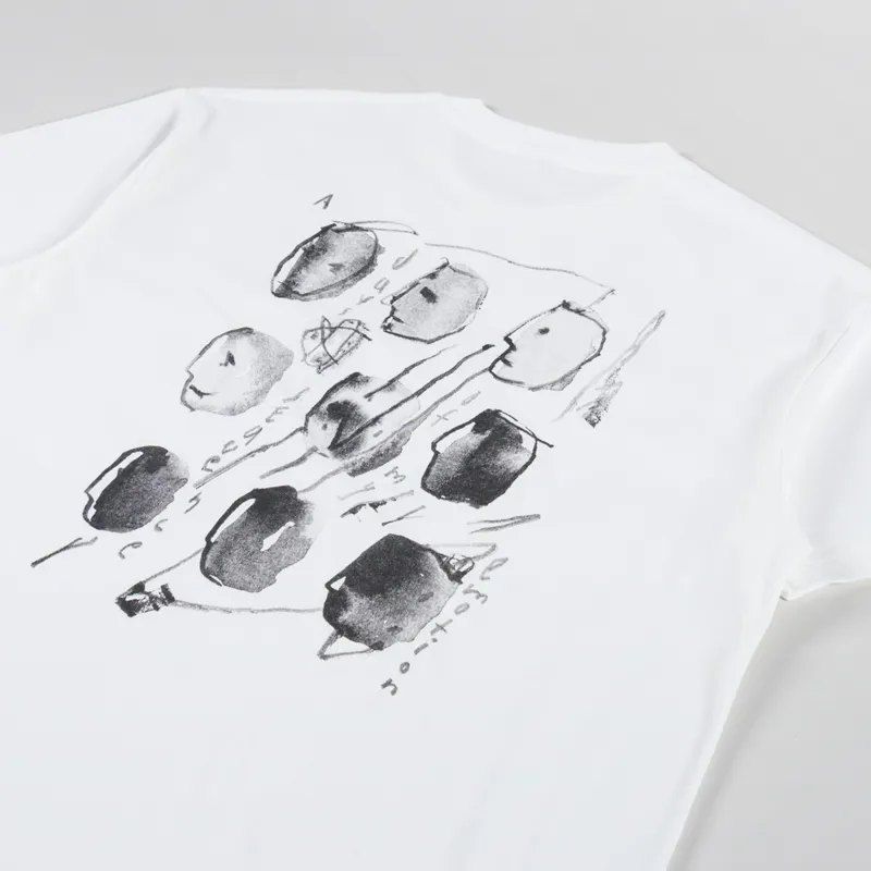 Polar Skate Co. Sequence T Shirt Cloud White-2