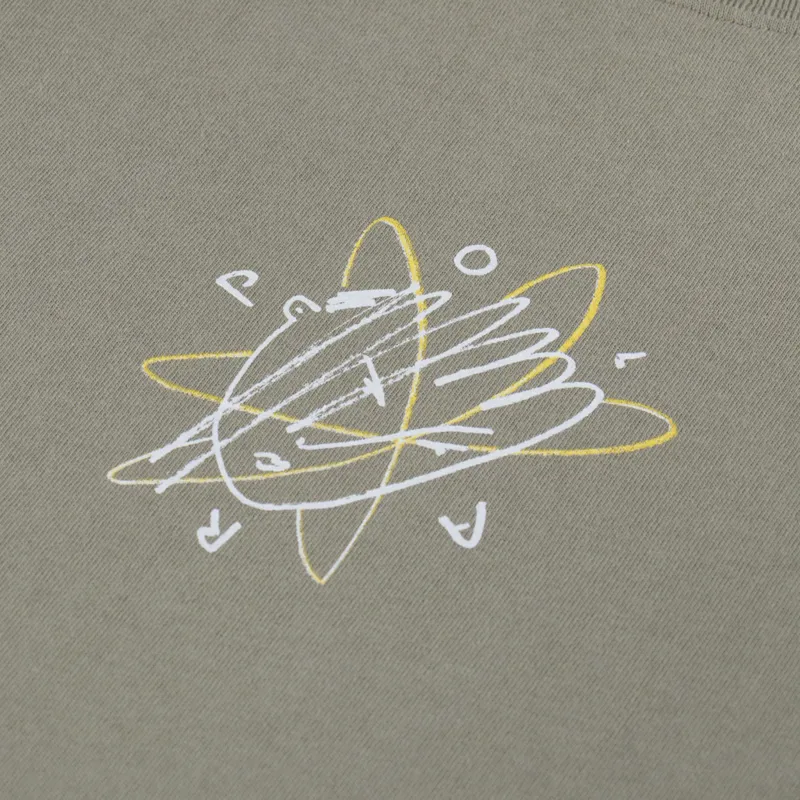 Polar Skate Co. Polar Head 2.0 T Shirt Vetiver-2