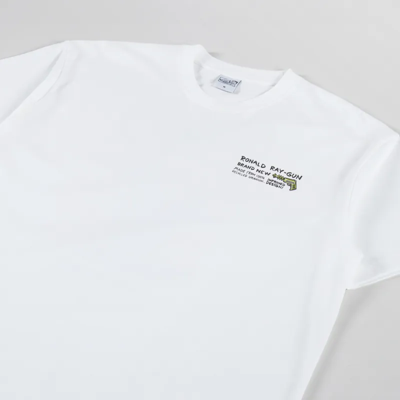 Polar Skate Co. Ray Gun T Shirt White-3