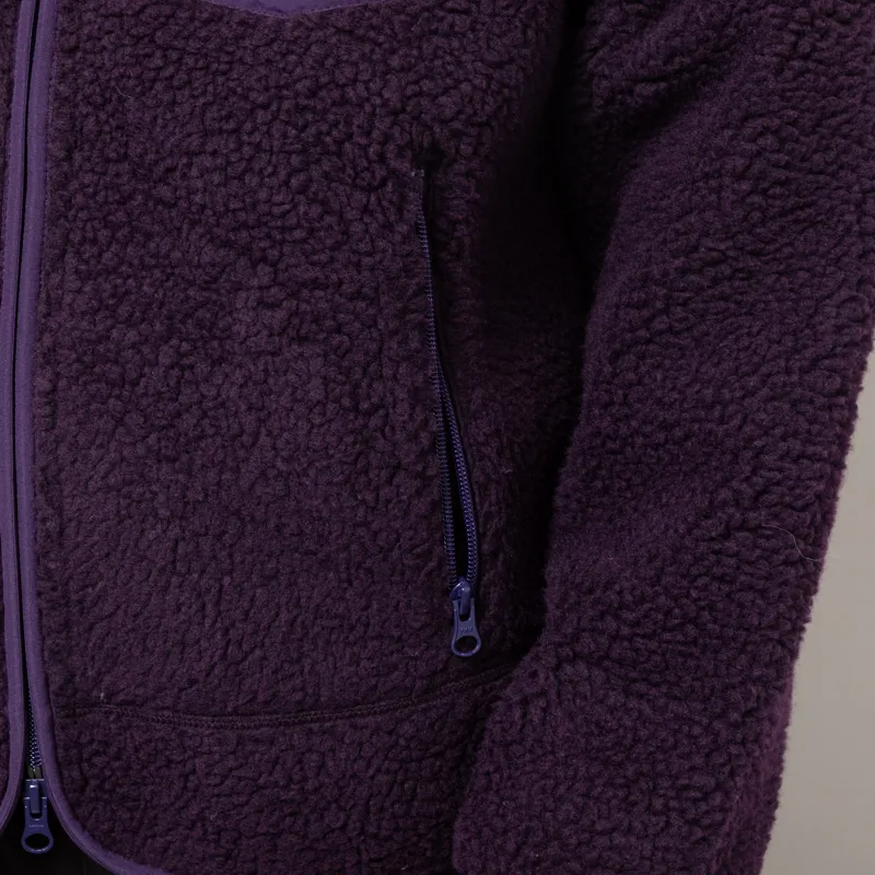 Polar Skate Co. Kiki Fleece Jacket Dark Violet -9