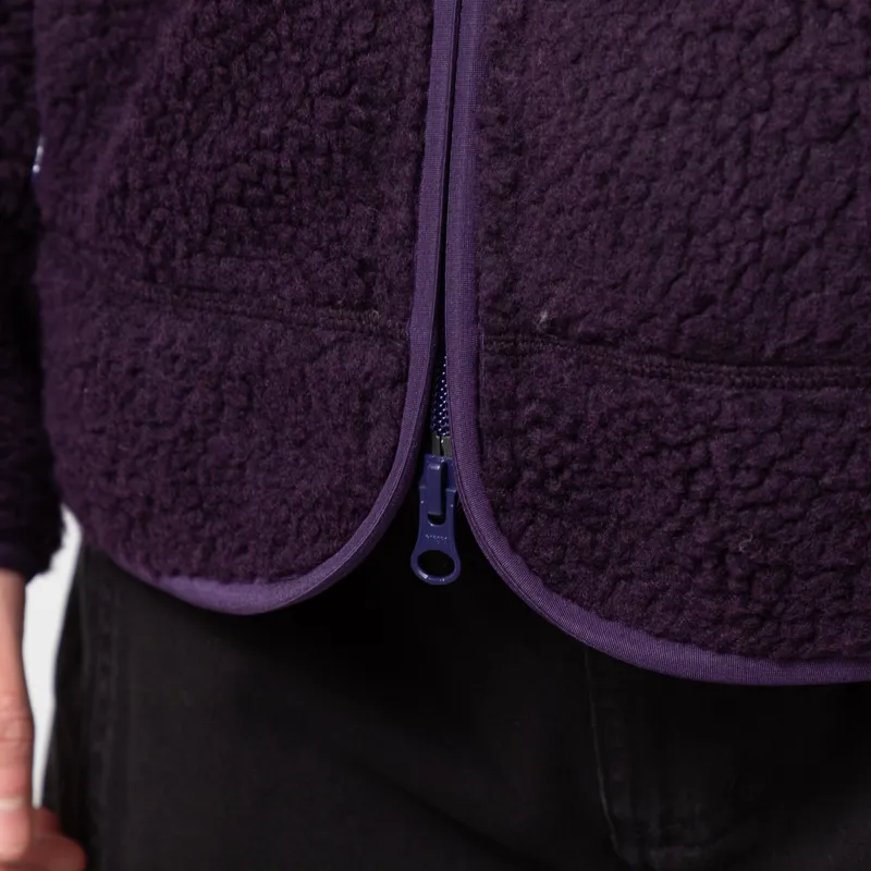 Polar Skate Co. Kiki Fleece Jacket Dark Violet -8