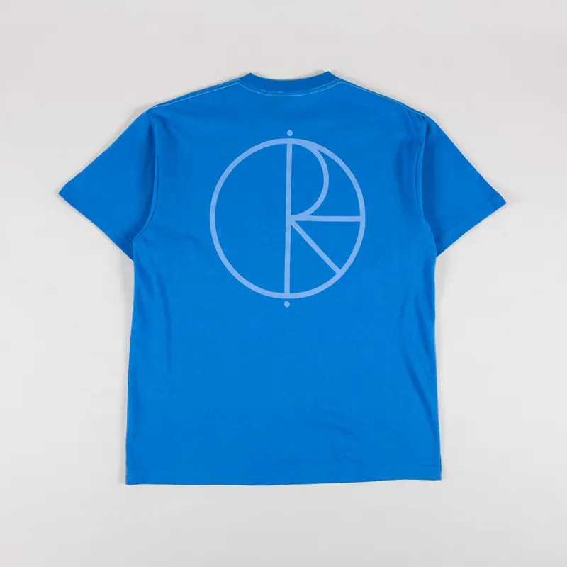 Polar Skate Co. Contrast T Shirt Stroke Logo French Blue