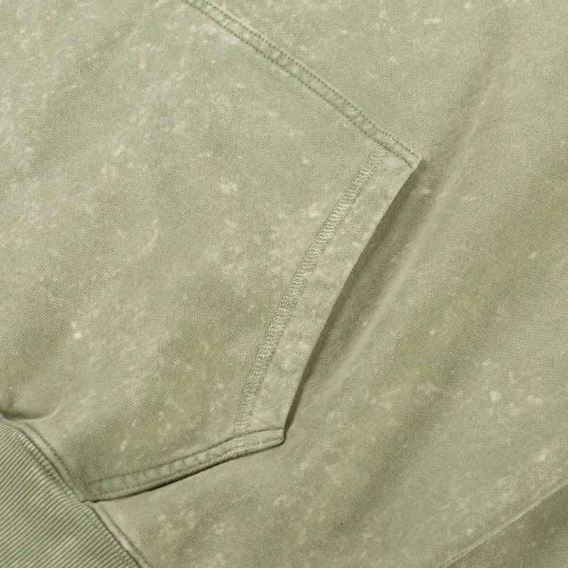 Polar Skate Co. Acid Frank Hoodie Light Green Surf Logo-5