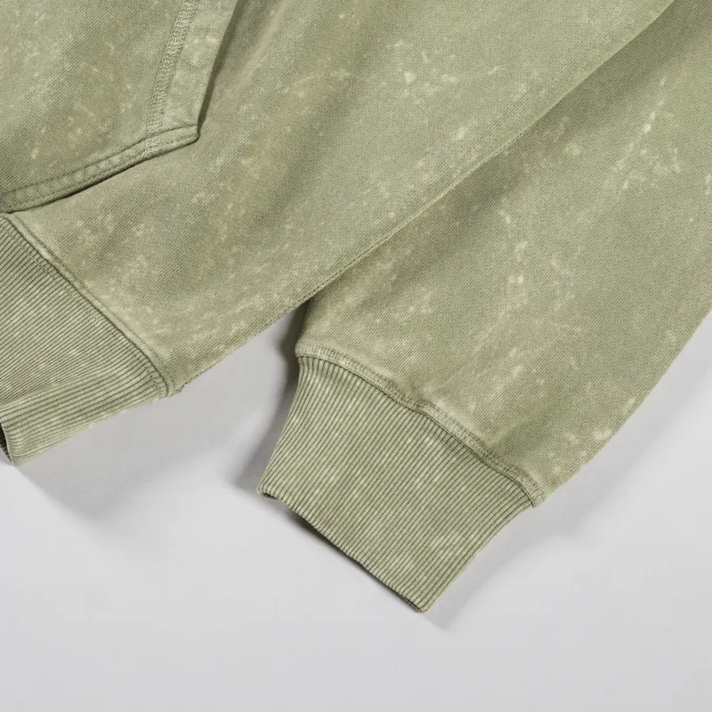 Polar Skate Co. Acid Frank Hoodie Light Green Surf Logo-6