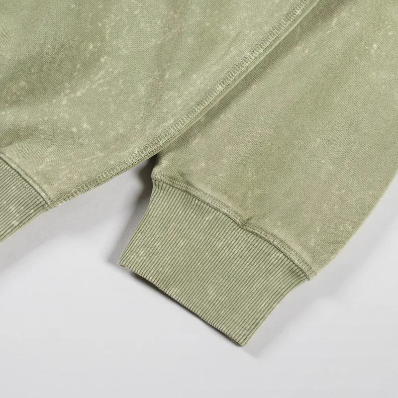 Polar Skate Co. Acid Frank Hoodie Light Green Surf Logo-7