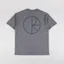 Polar Skate Co. Contrast T Shirt Stroke Logo Grey