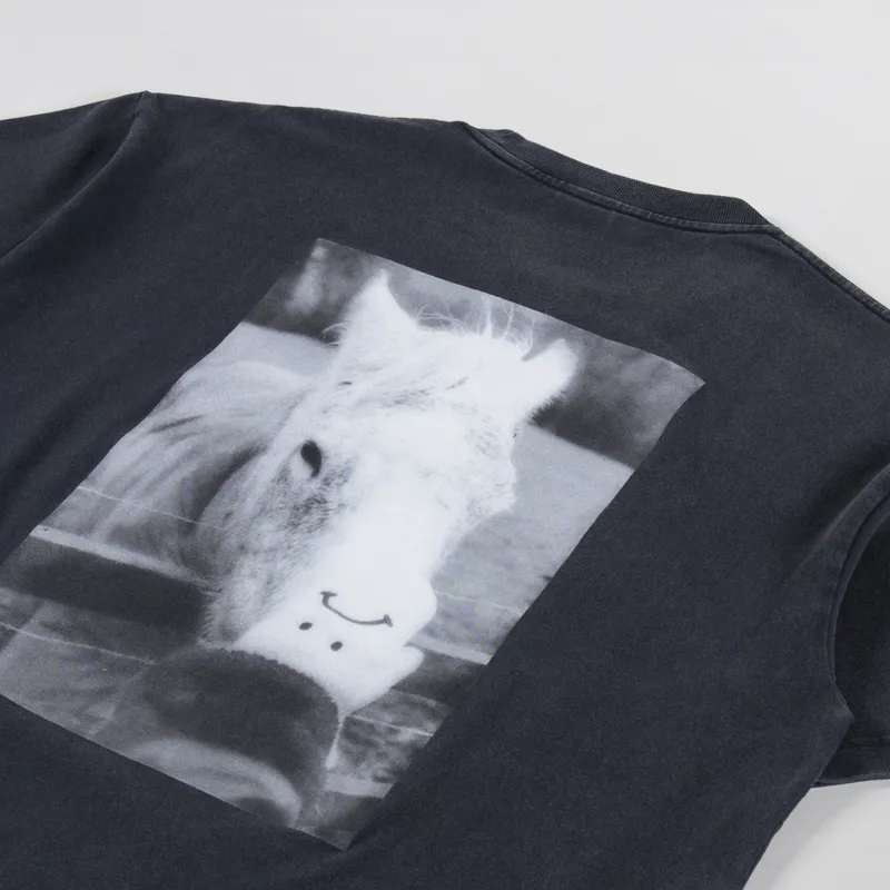 Polar Skate Co. Horse Hand T Shirt Silver Black-2