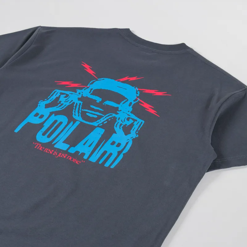Polar Skate Co. Noise T Shirt Graphite-2