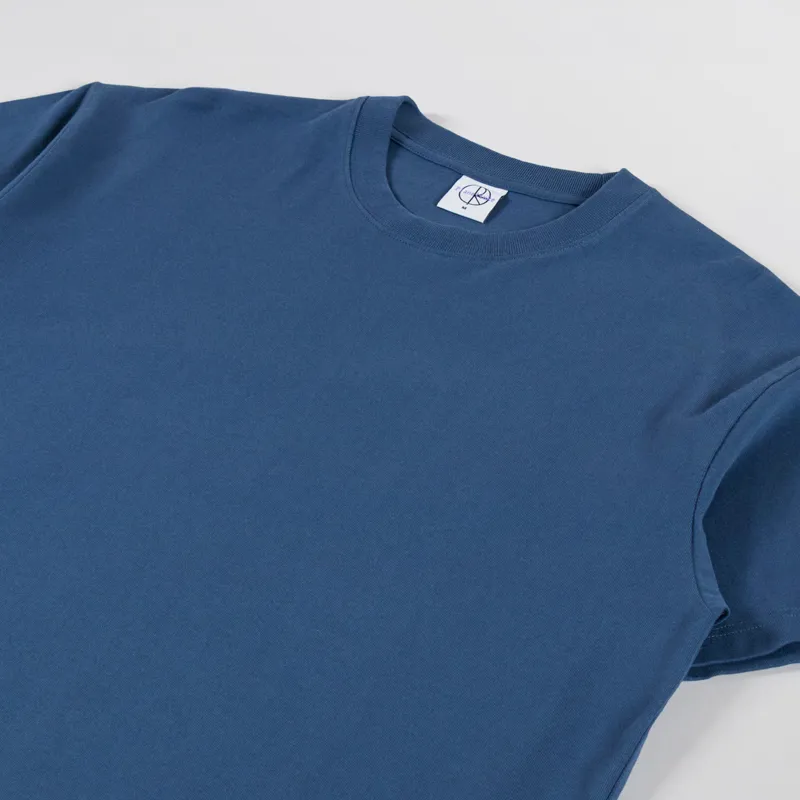 Polar Skate Co. Noise T Shirt Grey Blue-3