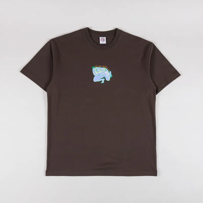 Polar Skate Co. Shy Bow T Shirt Brown